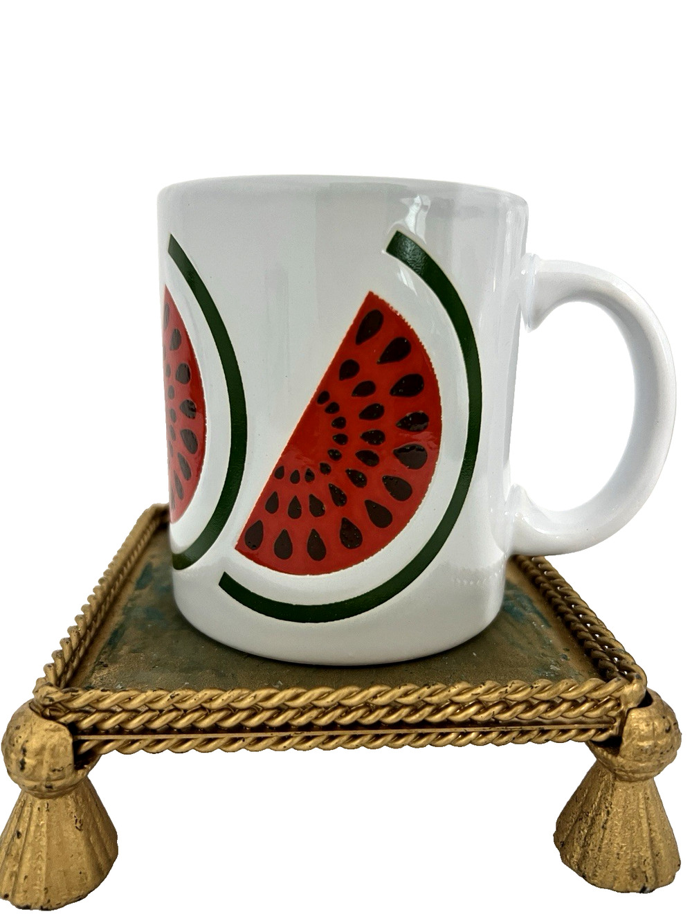 Waechtersbach West Germany Watermelon Coffee Mug Cup w/ Orig Gift Box Vintage